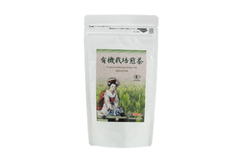 Organic Sencha pack, JAS certified organic Japanese green tea