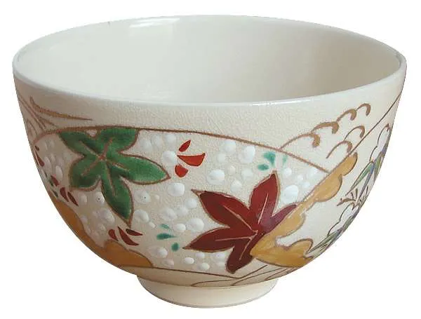 Teeschale für Matcha Ninsei Matcha-Schale Setoyaki Aichi Japan - Image 4