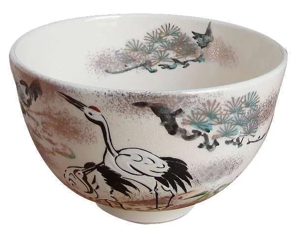 Teeschale für Matcha Ninsei Matcha-Schale Setoyaki Aichi Japan - Image 5