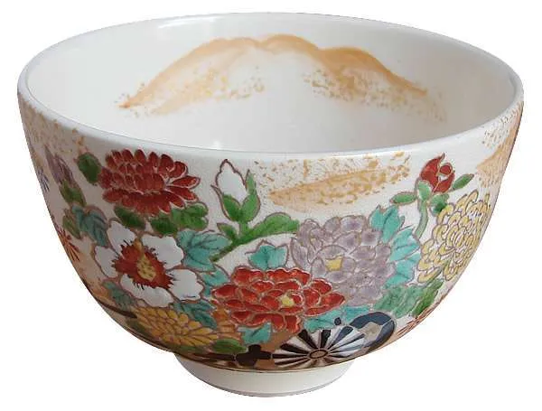Teeschale für Matcha Ninsei Matcha-Schale Setoyaki Aichi Japan - Image 6